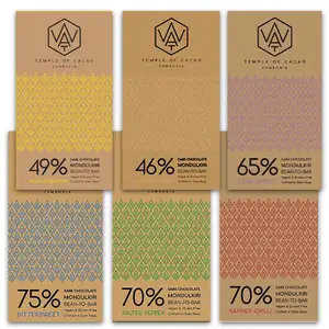 Box Collection of 70g - Wat Chocolate