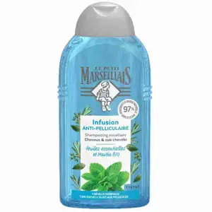 Organic Shampoo Anti-Dandruff Mint - Le Petit Marseillais