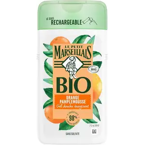 Organic Orange and Grapefruit Hydrated Shower Cream - Le Petit Marseillais