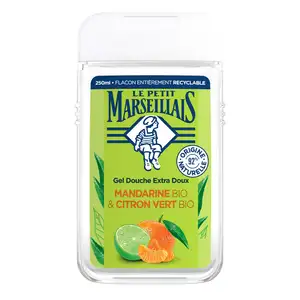Organic Mandarin & Organic Green Lemon Extra-Gentle Shower Gel - Le Petit Marseillais