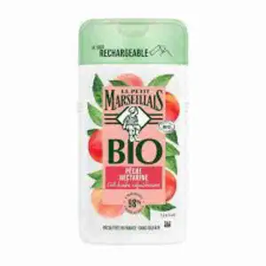 Organic Peach and Nectarine Hydrated Shower Cream - Le Petit Marseillais