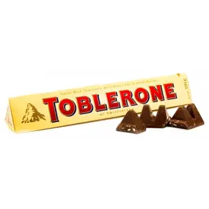 Swiss Milk Chocolate with Honey & Almond Nougat - Toblerone