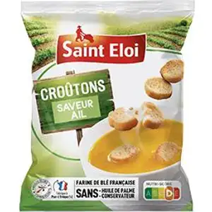 Garlic Flavored Croutons - Saint Eloi