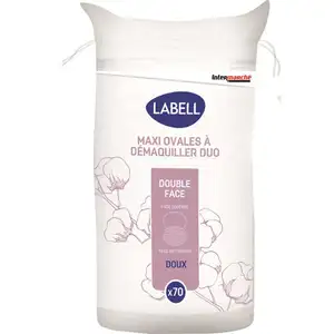 Double-Sided Cotton Maxi Oval - Labell
