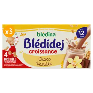 Choco Vanilla Growth Milk - Blédina