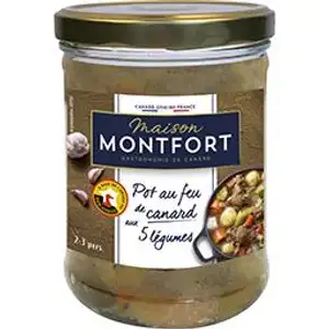 Duck Pot Au Feu with 5 Vegetables - Maison Montfort