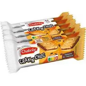 Milk Chocolate Biscuits - Chabrior