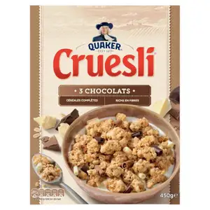 Cruesli 3 Chocolates - Quaker