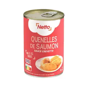 Salmon Quenelle with Shrimp Sauce - Netto