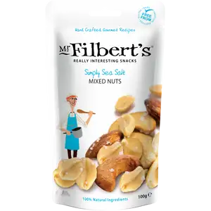 Simply Sea Salt Mixed Nuts - Mr Filbert's