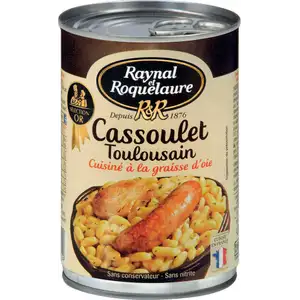 Toulouse Cassoulet with Cooked Goose Fat - Raynal et Roquelaure