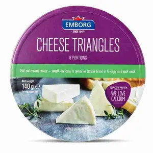 Processed Cheese 8 Portion - Emborg - Emborg
