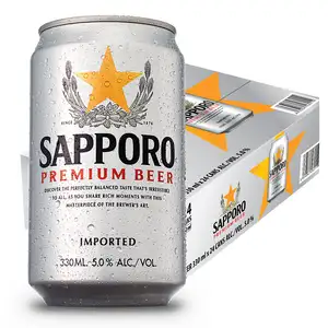 Sapporo Premium Beer Can 330ml