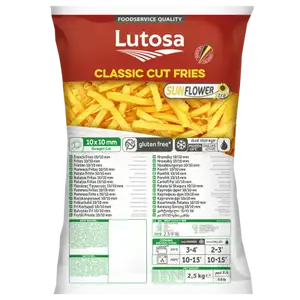 Gluten Free Classic Cut Fries - Lutosa