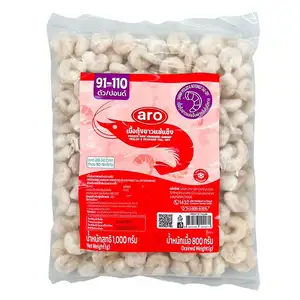 Raw Vannamei Shrimp Peeled & Deveined Tail Off - Aro