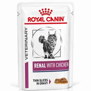 Renal with Chicken Thin Slices in Gravy Pouch - Royal Canin