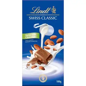Swiss Milk Chocolate with Almonds - Lindt