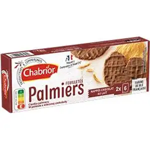 Palmiers Milk Chocolate - Chabrior - Chabrior