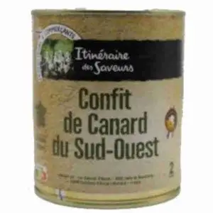 Confit Duck 2 Legs - Itinéraire des Saveurs