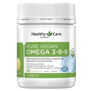 Pure Vegan Omega 3-6-9 - Healthy Care