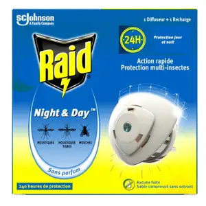 Night & Day Mosquito Electric Diffuser - Raid