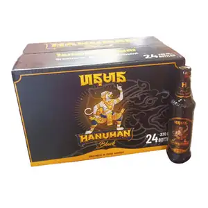 Black Beer Bottle - Hanuman