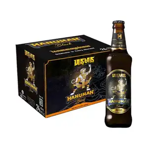 Black Beer Bottle - Hanuman