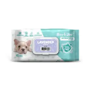 Antibacterial Lavender Pet Wipes - Absorb Plus