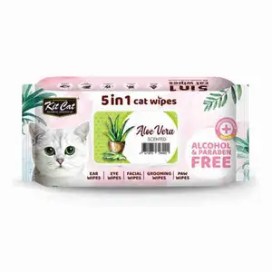 5 in 1 Wipes Aloe Vera - Kit Cat