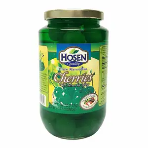 Green Cherries with Stems in Syrup - Hosen