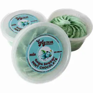 Mint Chocolate Ice Cream Cup - Lyly Cream