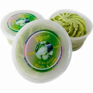 Basil & Lime Sorbet Cup - Lyly Cream