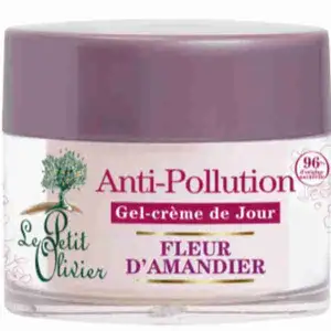 Almond Blossom Anti-Pollution Day Gel Cream for All Skin Types - Le Petit Olivier