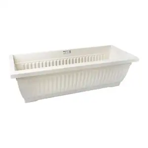 Biodegradable Planter Box XXL (White) - Baba