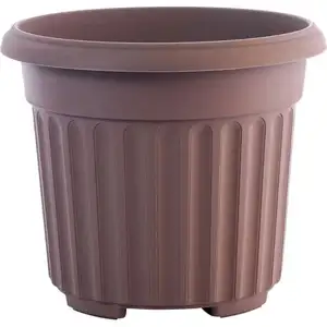 Biodegradable Romanesque Series Flower Pot (Zen Brown) - Baba