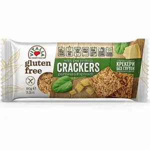Parmesan & Spinach Gluten Free Cracker - Vitalia