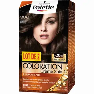 800 Dark Brown Permanent Conditioning Cream Hair Color - Schwarzkopf