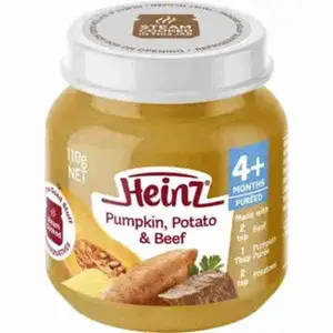 Pumpkin Potato & Beef 4m+ - Heinz