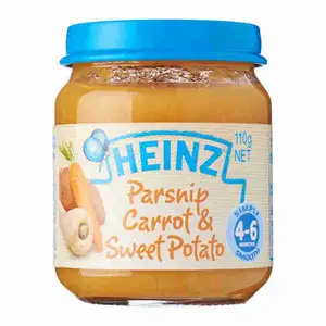 Baby Smooth for 4-6 Months, Parsnip Carrot & Sweet Potato - Heinz