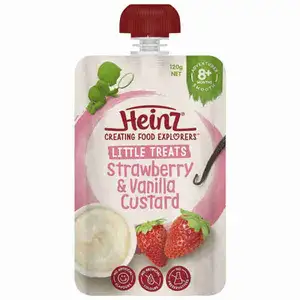 Strawberry & Vanilla Custard Smoothie for 8 Months Plus - Heinz