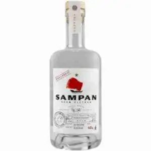 ''Fullproof'' White Pure Sugar Cane Rhum 65% - Sampan