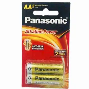Alkaline Battery AA2 1.5V - Panasonic