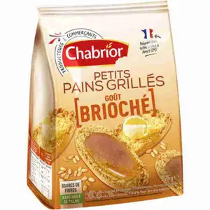 Brioché Style Toasted Bread - Chabrior
