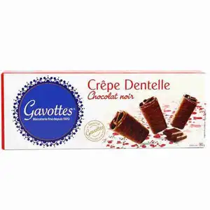 Dark Chocolate Crêpes - Gavottes - Gavottes