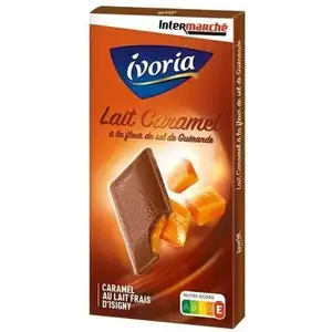 Milk Chocolate Filled Caramel and Guérande Sea Salt - Ivoria