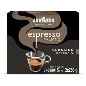 Espresso Italiano Classico 100% Arabica Ground Coffee - Lavazza