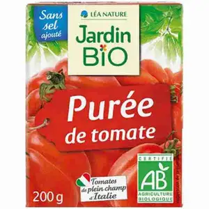 Organic Tomato Puree - Jardin Bio