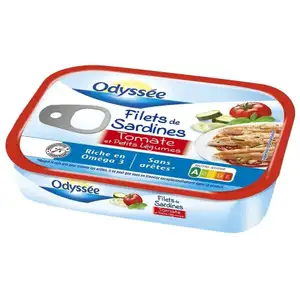 Sardine Fillets with Tomato and Small Vegetables - Odyssée