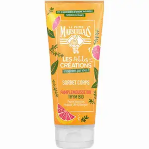 Organic Grapefruit & Thyme Moisturizing Sorbet Gel - Le Petit Marseillais