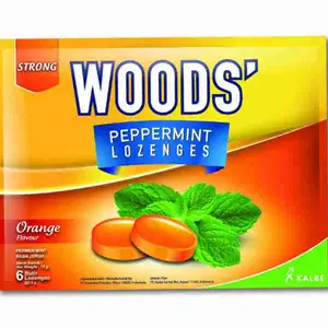 Orange Peppermint Lozenge - Woods'